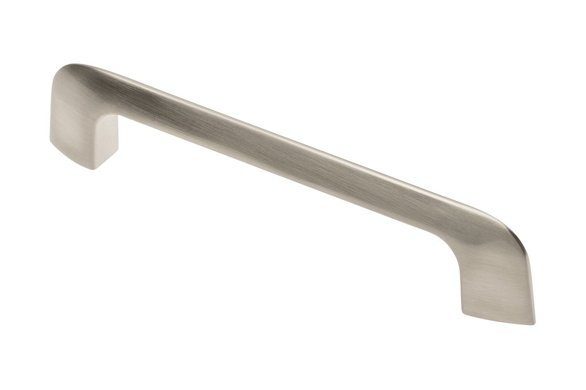 Ручка алюминиевая GTV MILAN 128мм, инокс UZ-MILAN-128-06