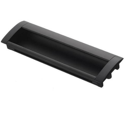 Ручка врезная GTV UA-00-326-128-20M черный матовый