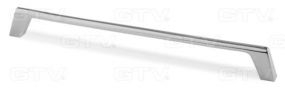 Ручка алюминиевая GTV UZ-G2-224-06 224мм ШЛИФОВАННАЯ СТАЛЬ