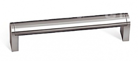 Ручка сталь GTV UZ-682-06 256мм, шлиф.сталь