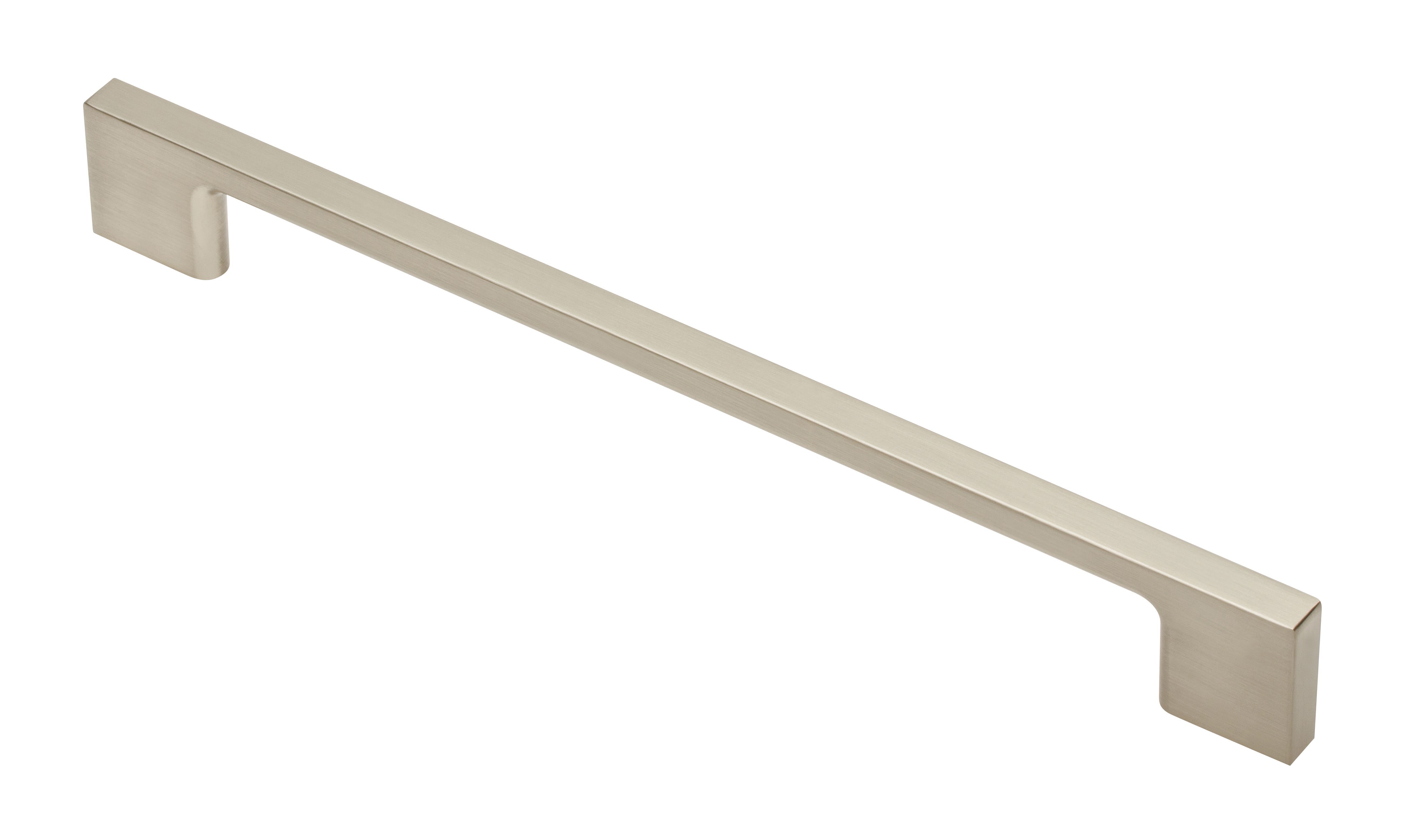 Ручка сталь GTV UZ-819-06 256мм, ИНОКС