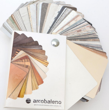 Образцы пластка Arcobaleno